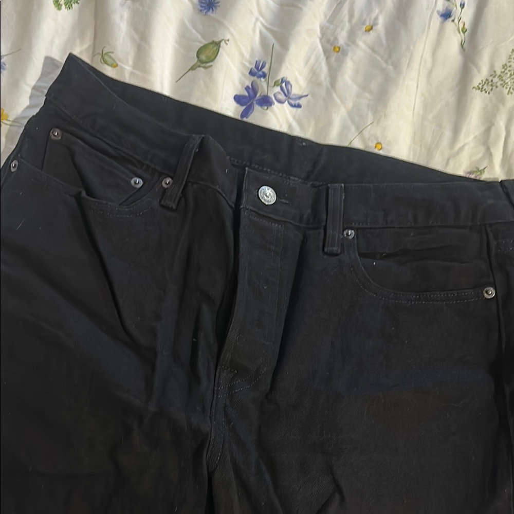 Classic Black Denim Jeans